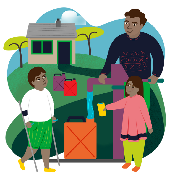 Water for a family (for schools)