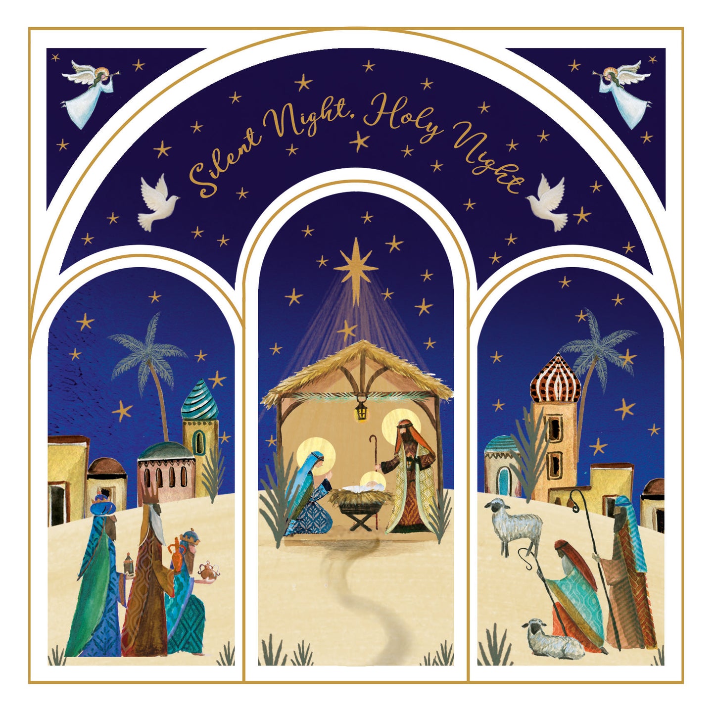 Christmas cards: Silent night