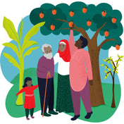 Helped to plant trees for life.