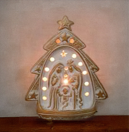 Nativity tealight