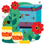 Supplied happy queen bees to support beekeepers.