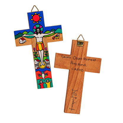 Romero crosses with the white background removed