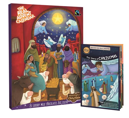Milk chocolate Advent calendar